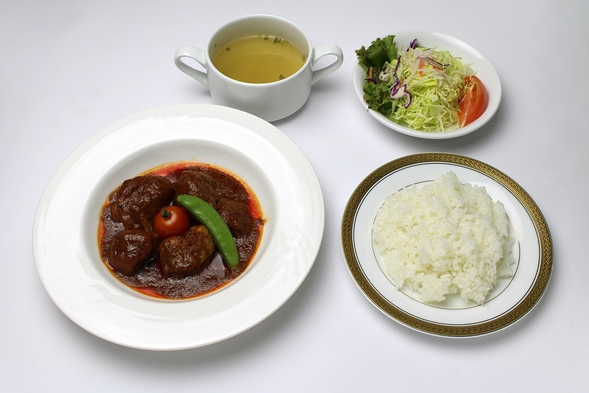 【2食付】みなせ牛のビーフシチュー＆朝食付宿泊プラン